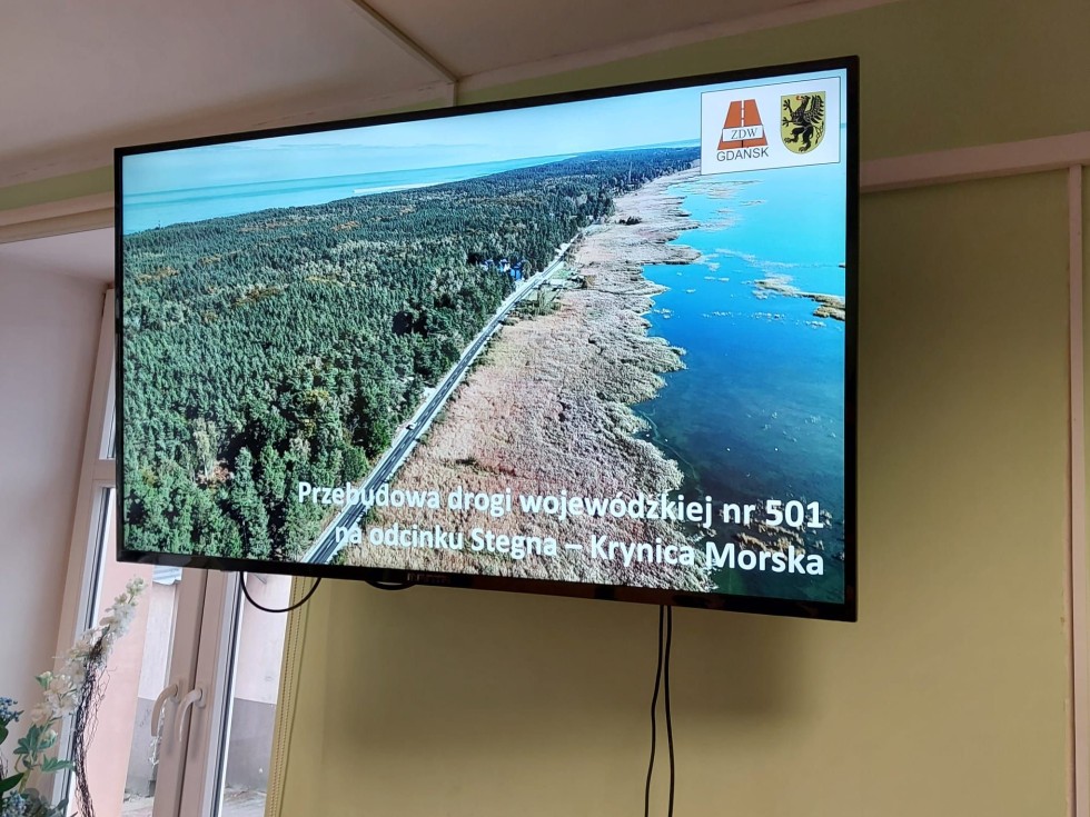 Podsumowanie inwestycji związanej z przebudową drogi wojewódzkiej 501 Stegna-Krynica Morska.