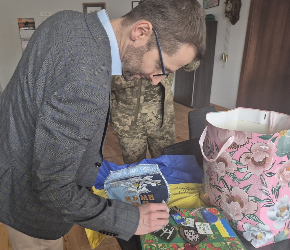 Dar Powiatowego Centrum Zdrowia w Malborku dla walczącej Ukrainy.