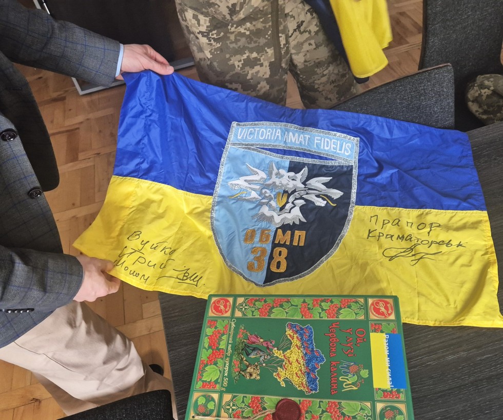 Dar Powiatowego Centrum Zdrowia w Malborku dla walczącej Ukrainy.
