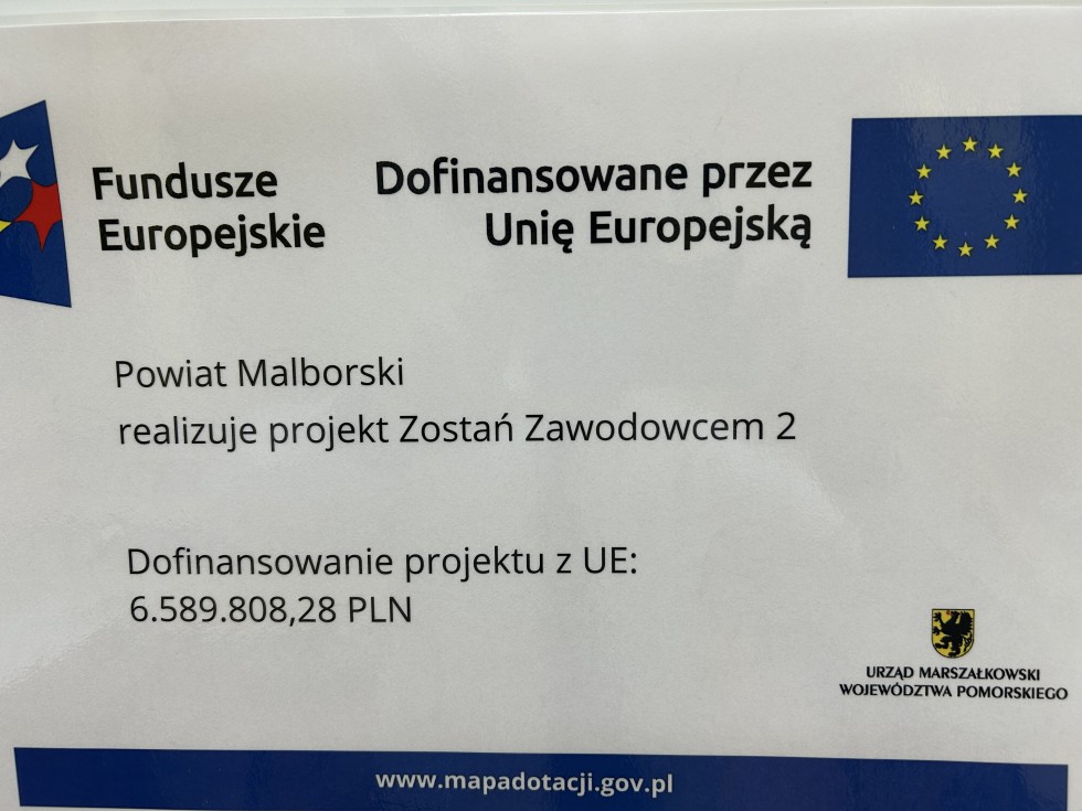 Malbork. Trwają staże uczniowskie w ramach projektu Zostań Zawodowcem 2.