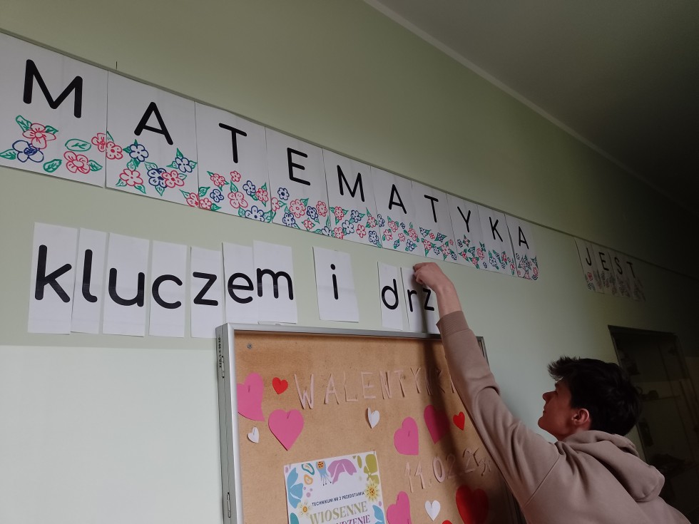 Obchody Międzynarodowego Dnia Liczby Pi w Technikum nr 3 w Malborku.