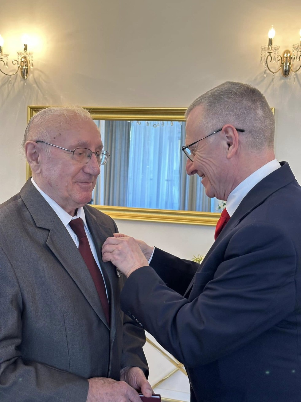 Nowy Dwór Gdański. Złote Gody państwa Eugenii i Eugeniusza Kozłowskich.