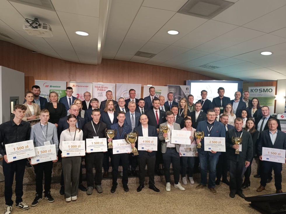 Mieszkaniec Gminy Miłoradz Maksymilan Paprot wśród laureatów Ogólnopolskiej Olimpiady Producentów Rolnych