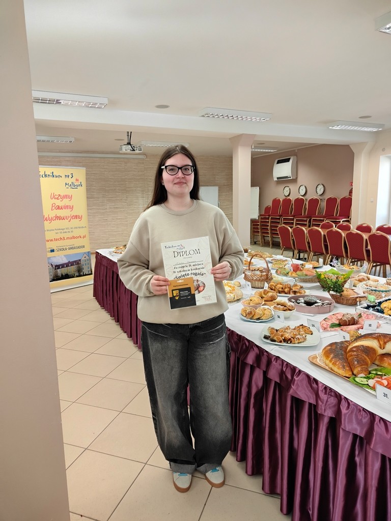 Święto Rogala - konkurs na szkolnego mistrza w Technikum nr 3.