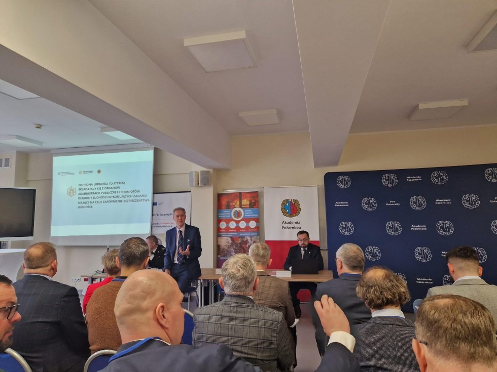 Wyższy Kurs Ochrony Ludności dla Starostów i  Prezydentów miast na prawach powiatu.