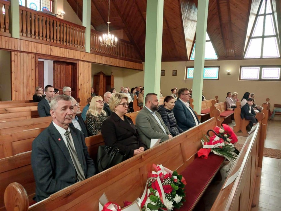 Uroczystość ku czci św. Wojciecha i odsłonięcie tablicy pamiątkowej w Nowej Wsi.
