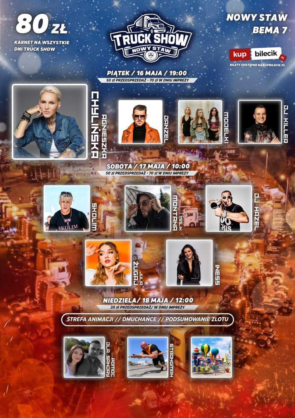 Truck Show 2025 w Nowym Stawie. Kup bilet na największy zlot ciężarówek na Pomorzu