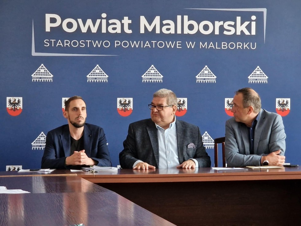 Bezpieczeństwo w centrum uwagi – dwa ważne spotkania w Starostwie Powiatowym w Malborku.