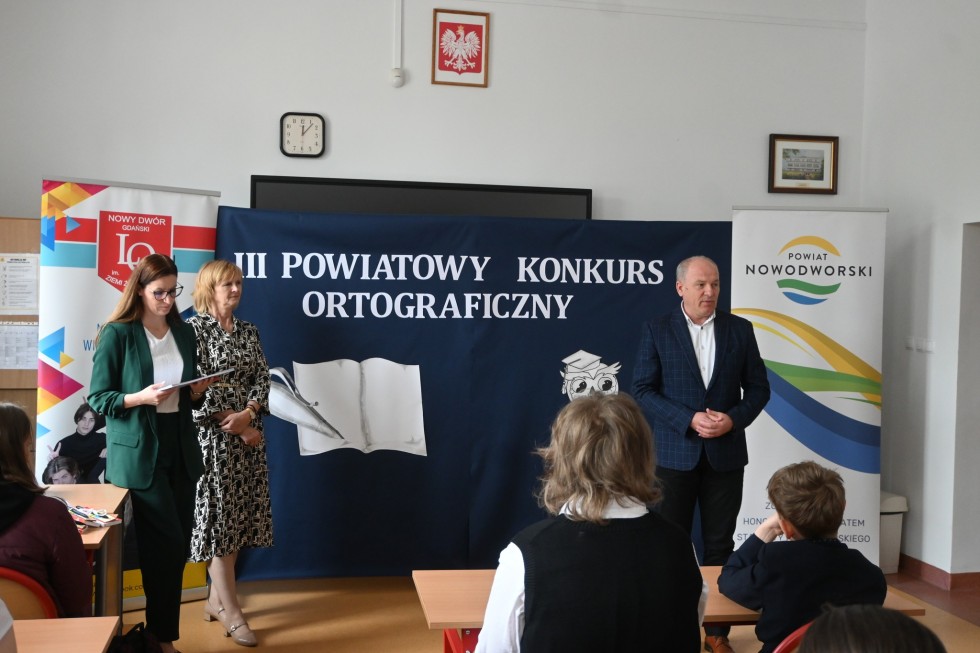 Mistrzowie ortografii z powiatu nowodworskiego wyłonieni.