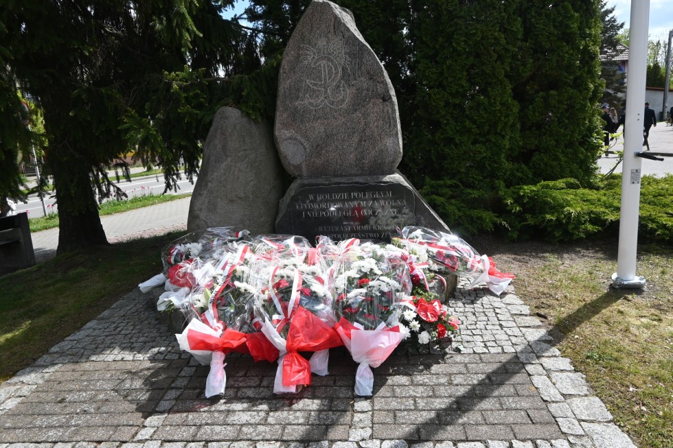 Powiat Nowodworski uczcił Święto Konstytucji 3 Maja.