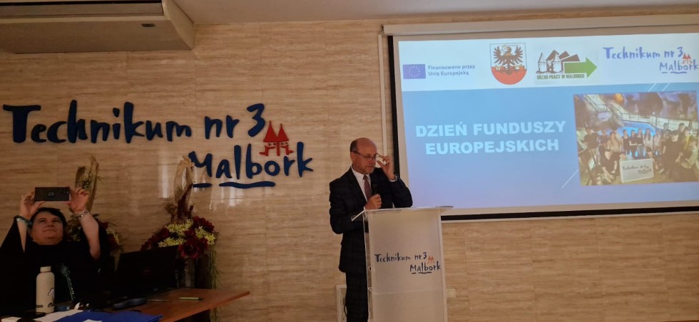 Fundusze Europejskie w praktyce – inspirujące spotkanie dla młodzieży w Malborku.
