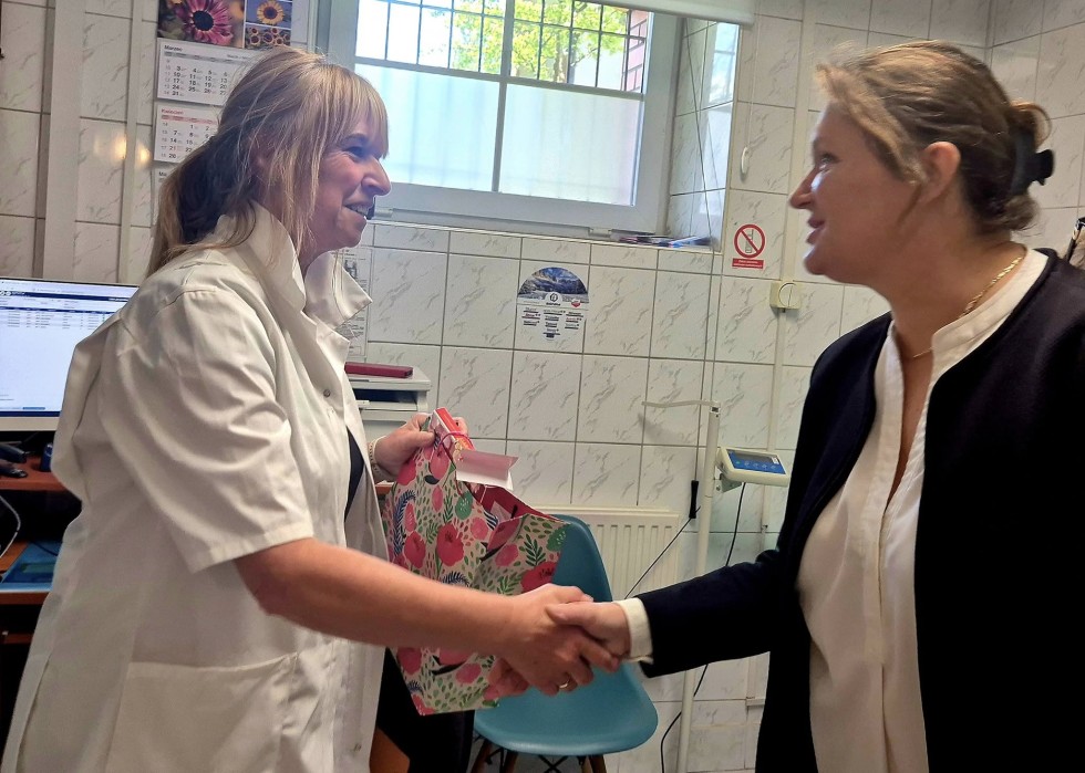 Święto Pielęgniarek i Opiekunów Medycznych w malborskim szpitalu.