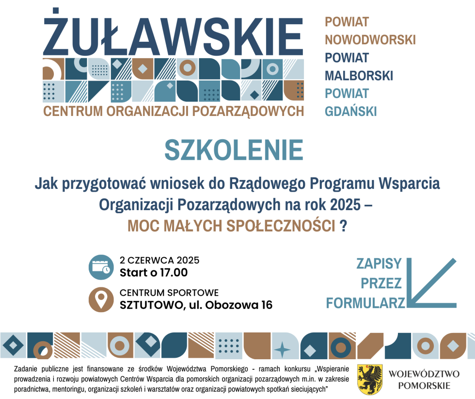 Nowe możliwości dla NGO - rusza Żuławskie Centrum Organizacji Pozarządowych.