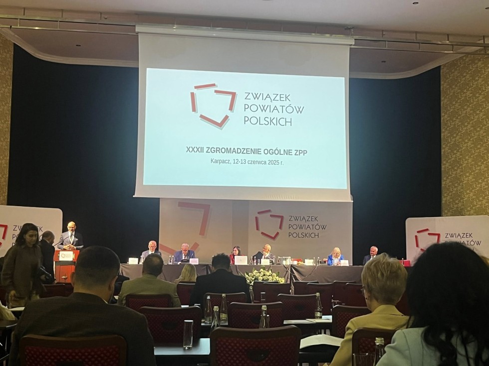Powiat Malborski wśród najlepszych w kraju - nagroda dla samorządu podczas Zgromadzenia Ogólnego ZPP.