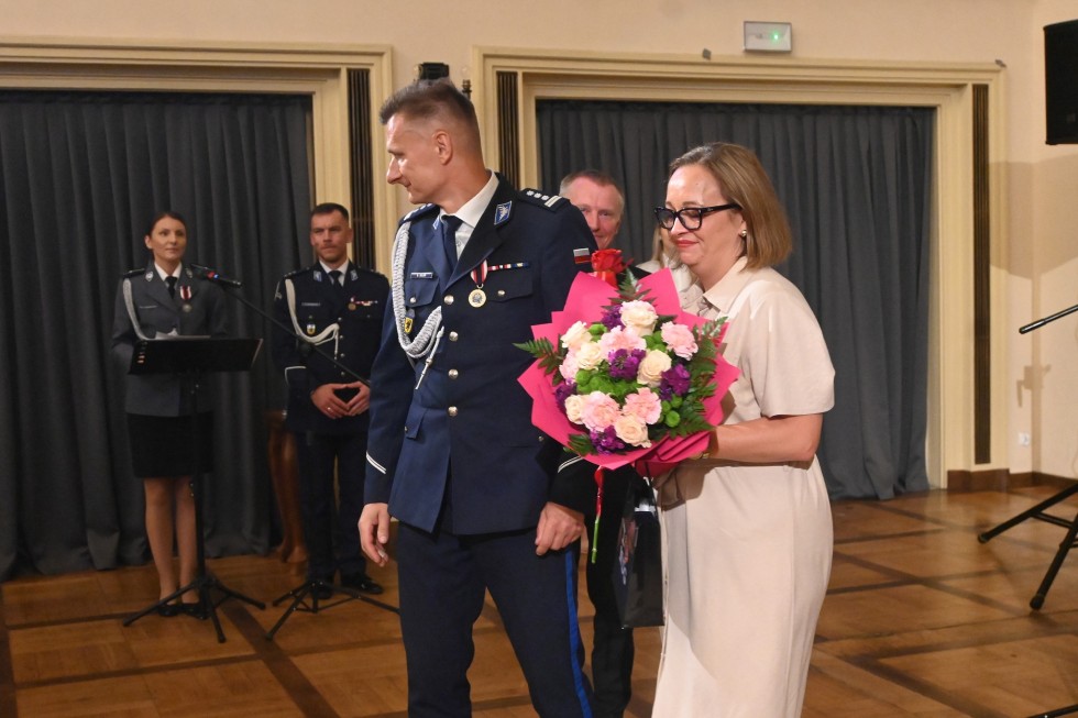 Uroczyste obchody Święta Policji w Nowym Dworze Gdańskim.