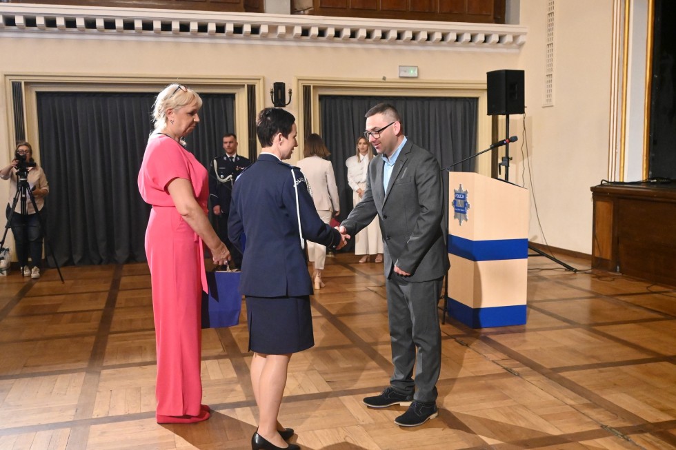 Uroczyste obchody Święta Policji w Nowym Dworze Gdańskim.