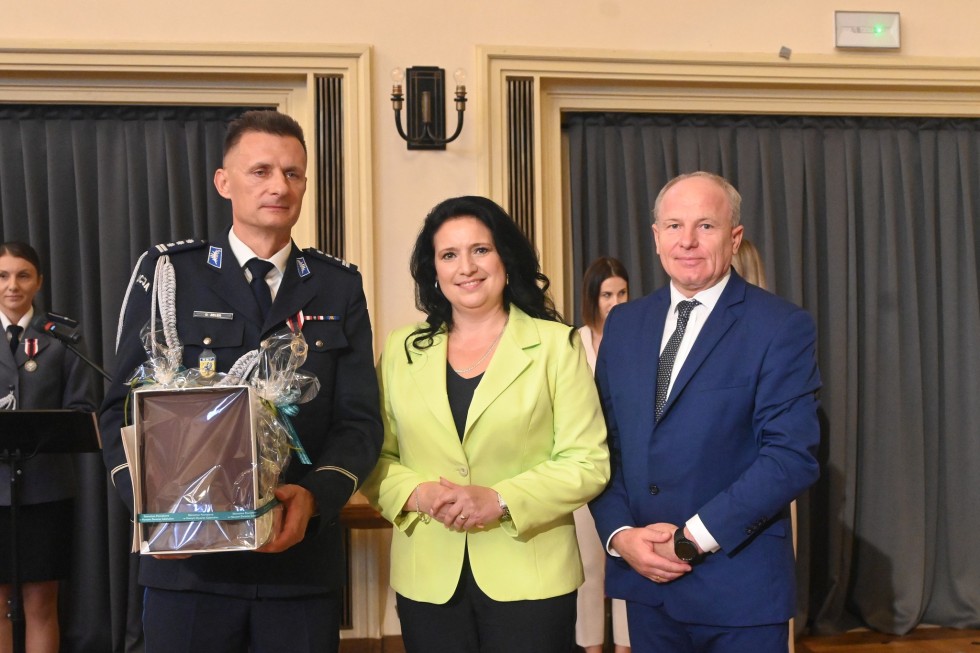 Uroczyste obchody Święta Policji w Nowym Dworze Gdańskim.