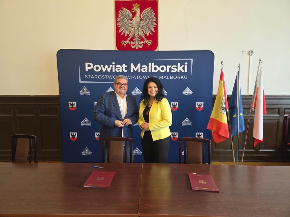 Starostowie nowodworski i malborski podpisali porozumienie w sprawie bezpieczeństwa.