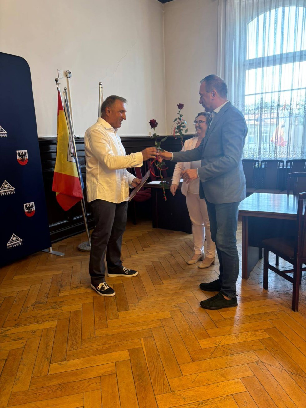 Uroczyste wręczenie aktów mianowania dla nauczycieli powiatu malborskiego.