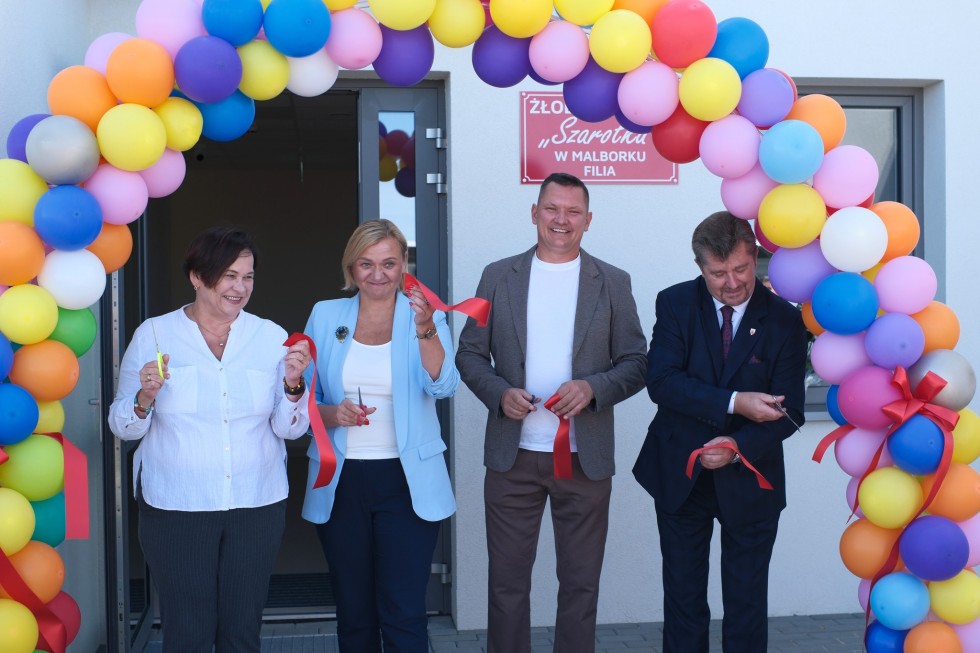 Oficjalne otwarcie Filii Żłobka Miejskiego Szarotka w Malborku.