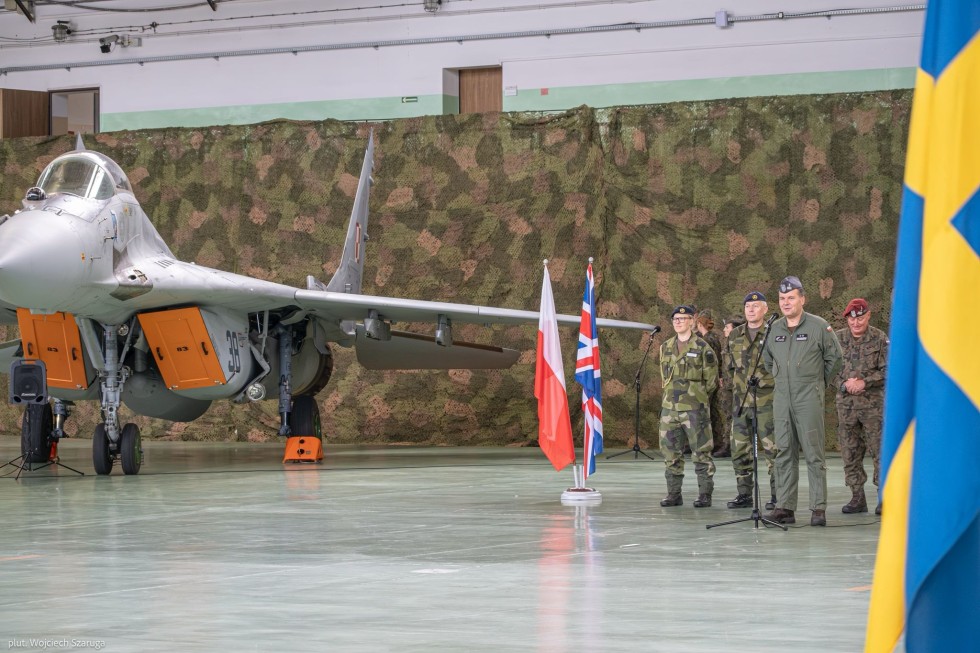 Szwedzkie Gripeny zakończyły misję w Malborku - historyczny debiut Szwecji w misji NATO.