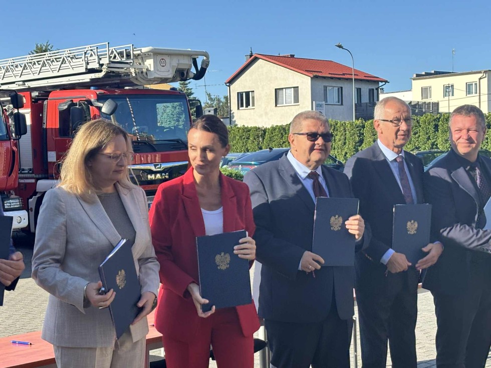 Pomorskie PSP otrzymują wsparcie z programu ochrony ludności i obrony cywilnej.