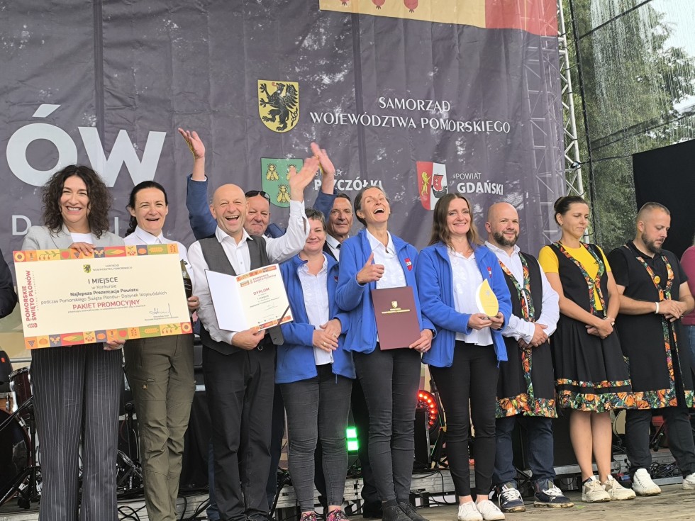 Powiat Sztumski triumfuje na Dożynkach Województwa Pomorskiego i będzie gospodarzem przyszłorocznego święta.