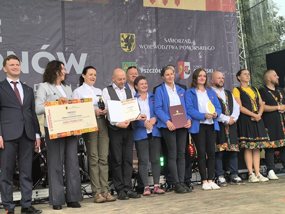 Powiat Sztumski triumfuje na Dożynkach Województwa Pomorskiego i będzie gospodarzem przyszłorocznego święta.