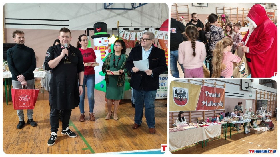 Jarmark Bożonarodzeniowy w I LO w Malborku – świąteczne smaki, rękodzieło…