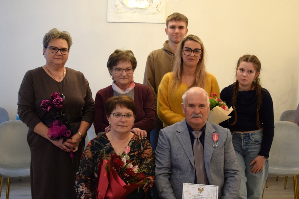 Powiat nowodworski. Złote Gody państwa Gonczarenko.