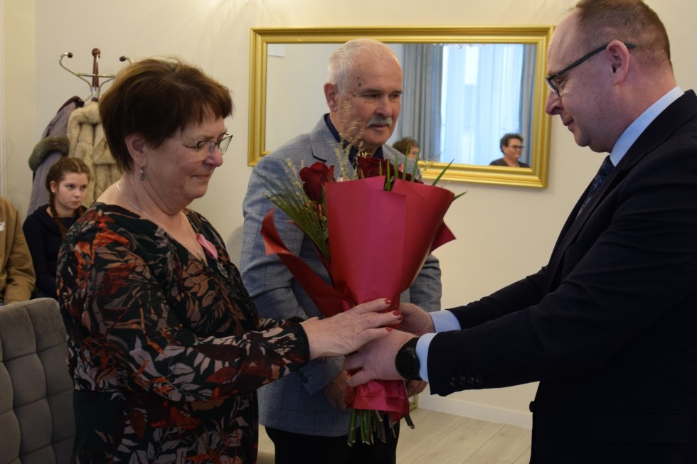 Powiat nowodworski. Złote Gody państwa Gonczarenko.