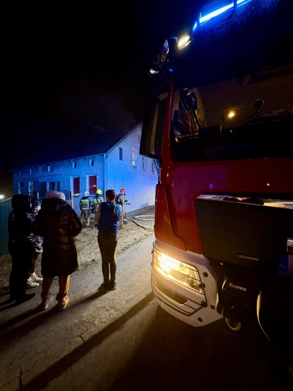 Pożar mieszkania w Malborku - ogień zaprószył 6-latek bawiący się zapalniczką.