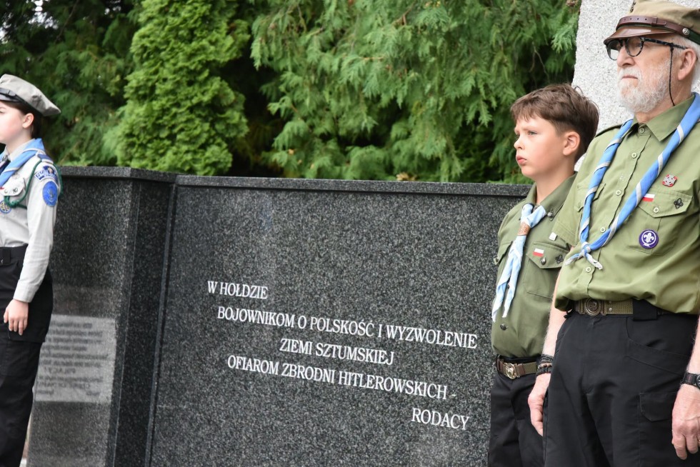 87. rocznica wybuchu II wojny światowej. W Sztumie uczczono pamięć bohaterów i ofiar