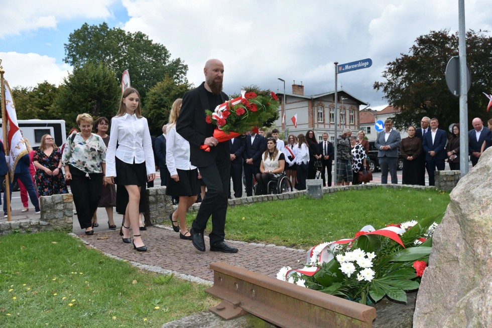 87. rocznica wybuchu II wojny światowej. W Sztumie uczczono pamięć bohaterów i ofiar