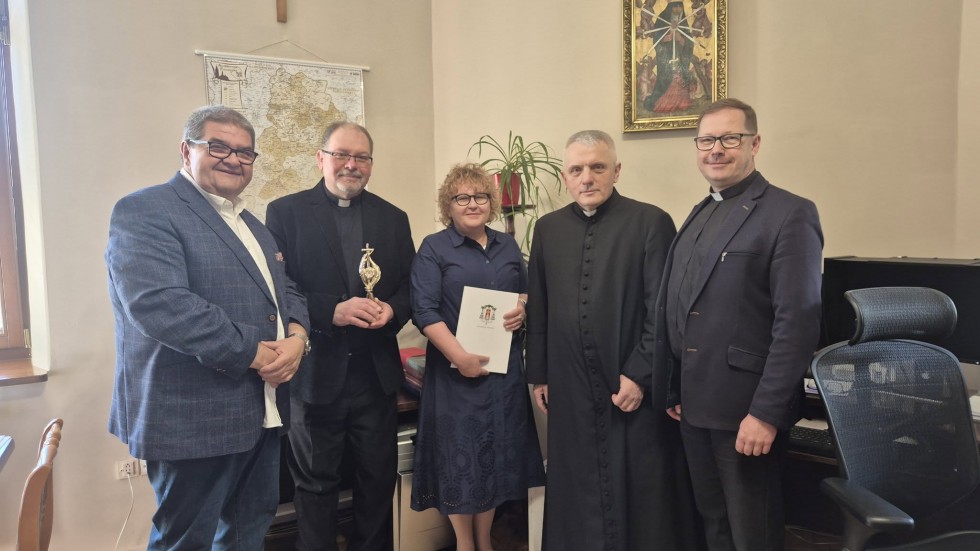 Relikwie Błogosławionej Rodziny Ulmów w malborskim hospicjum. Za nami pierwsza msza w nowej kaplicy