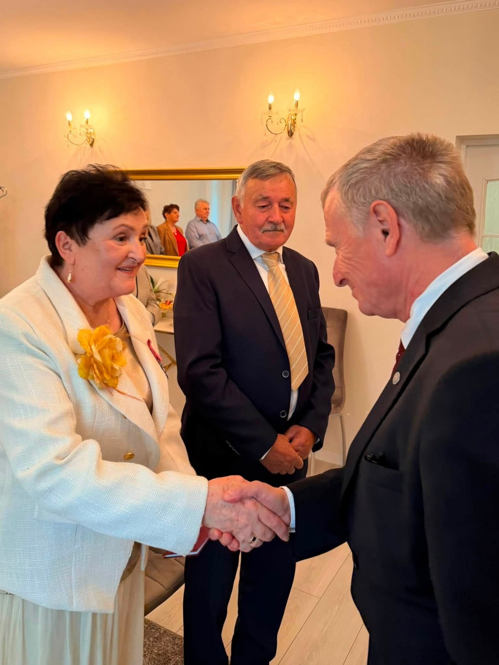 50. lat razem! Państwo Renata i Tadeusz Przyborowscy świętują Złote Gody