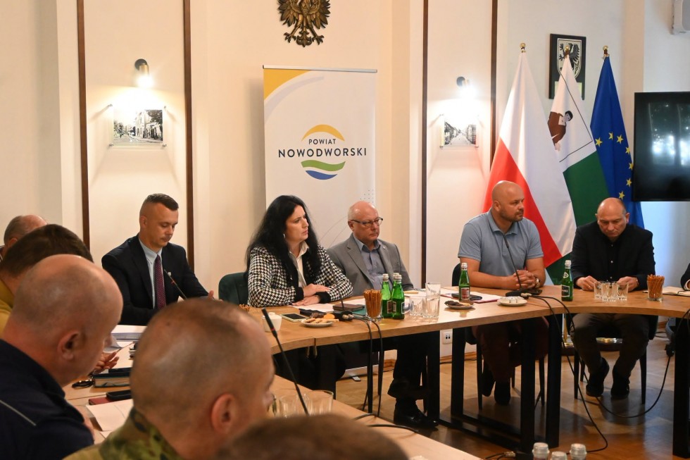 Bezpieczeństwo mieszkańców i turystów. Służby podsumowały sezon letni w powiecie nowodworskim
