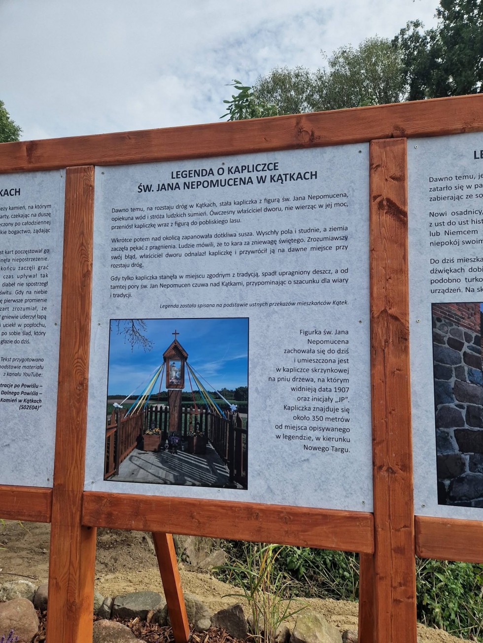 Trzy legendy, jeden wyjątkowy Plac Opowieści. Kątki mają nową atrakcję dla mieszkańców i turystów