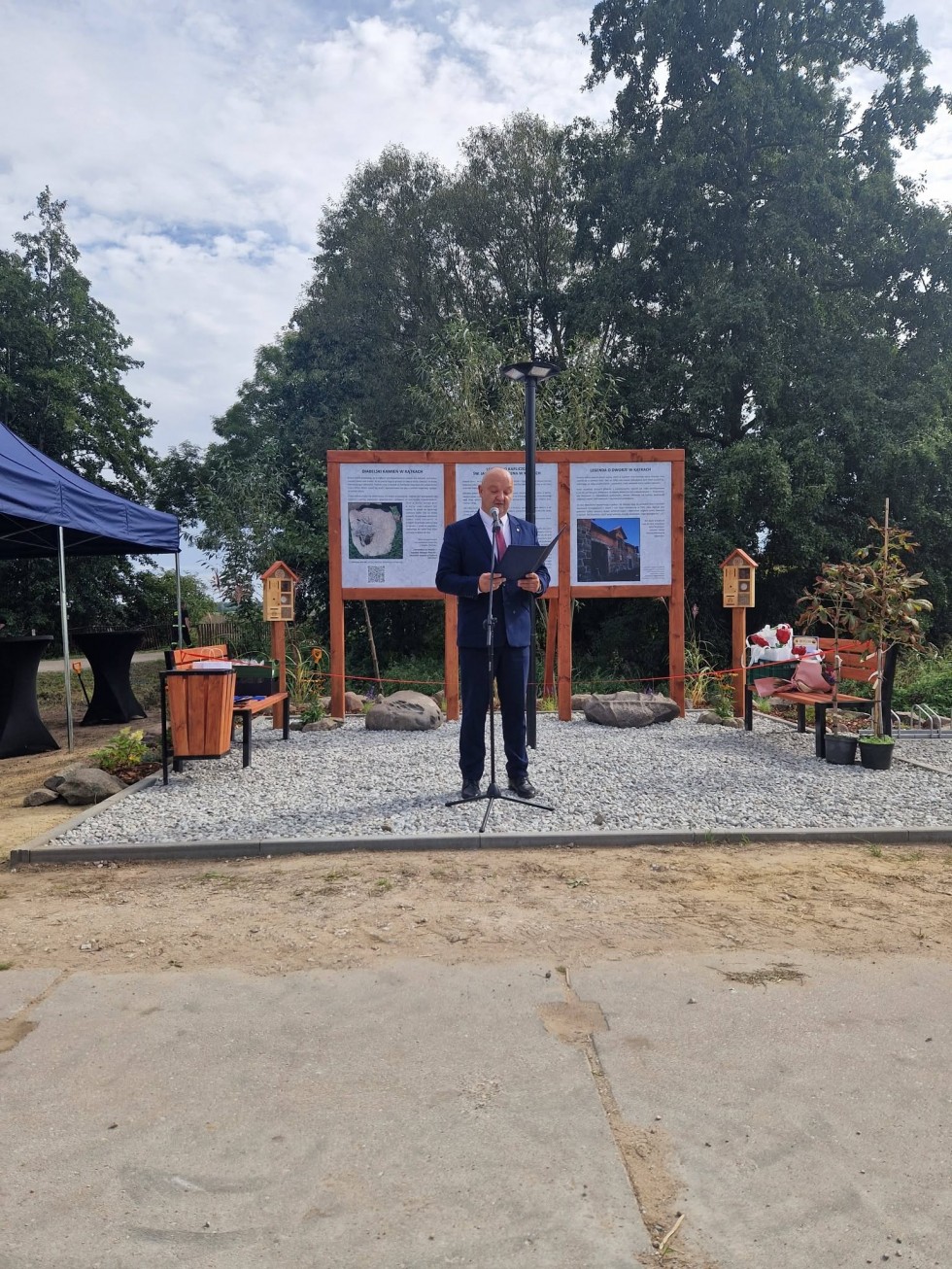 Trzy legendy, jeden wyjątkowy Plac Opowieści. Kątki mają nową atrakcję dla mieszkańców i turystów