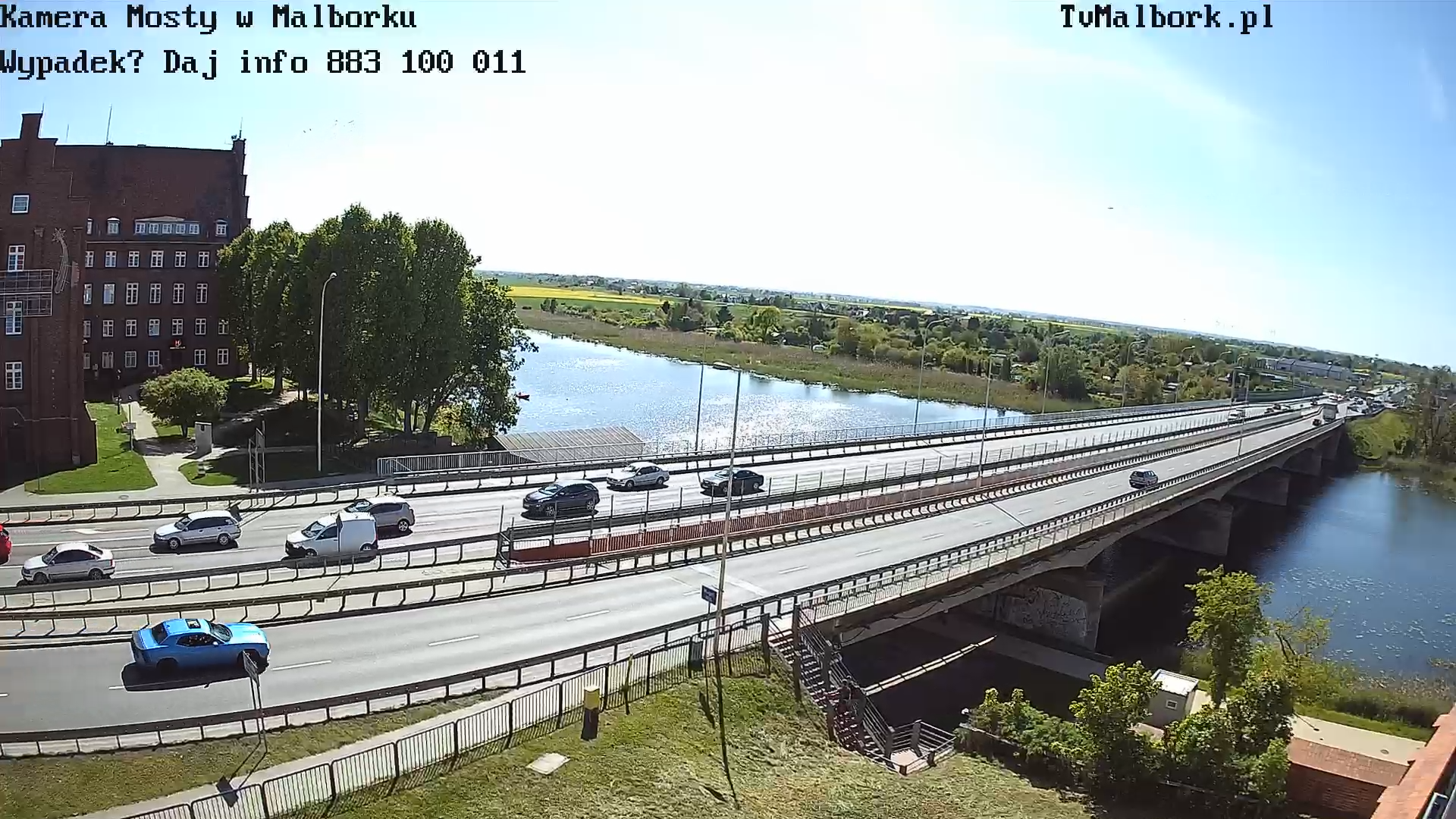Malbork - Mosty im. rotmistrza Witolda Pileckiego nad rzeką Nogat. Droga&#8230;