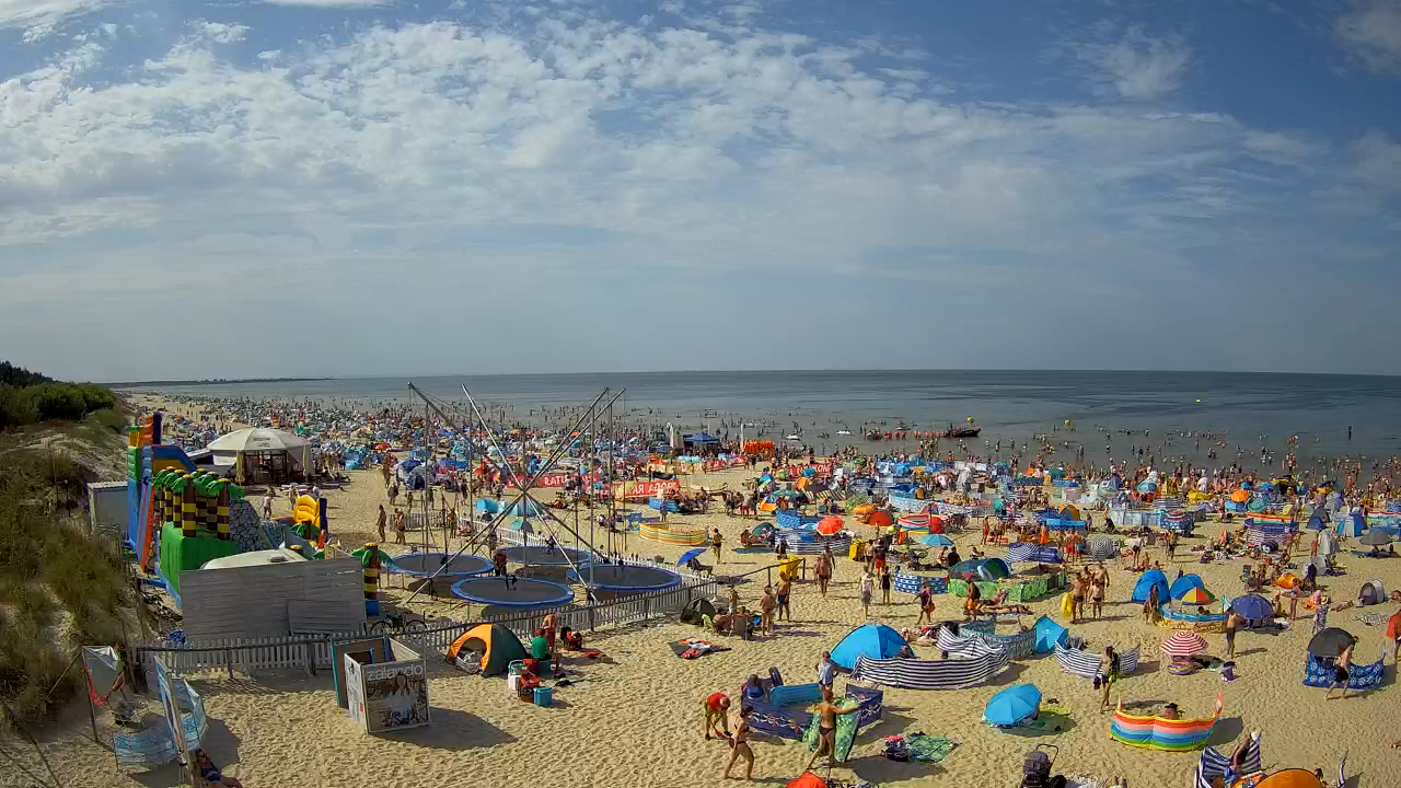 Jantar plaża live. Pogoda w Jantarze. Kamery nad Morzem Bałtyckim 