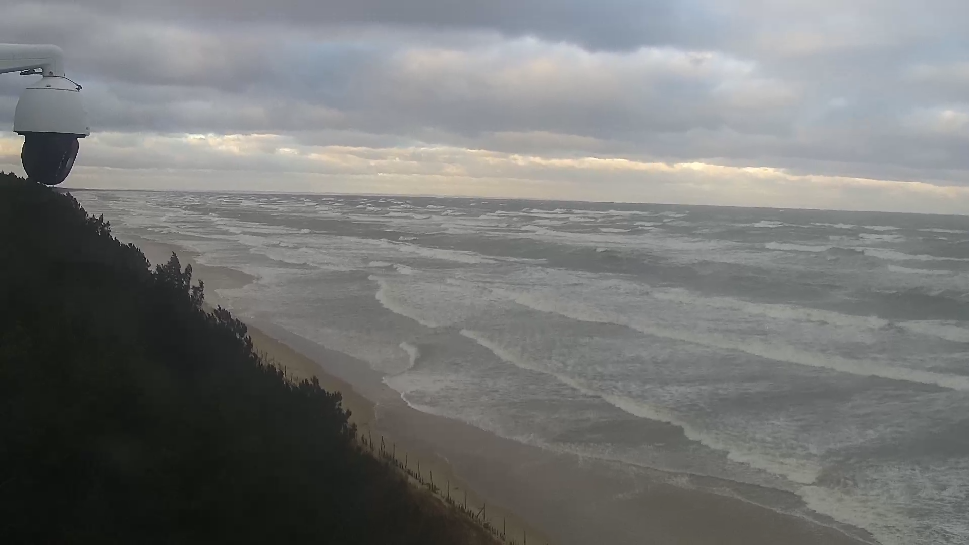 Kąty Rybackie pogoda na żywo. Wejście na plażę nr 51