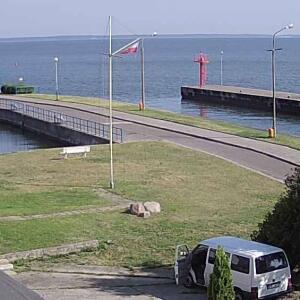 Frombork - wyjście z portu. Mikołaj Kopernik zaprasza - Zalew Wiślany aktualna pogoda 