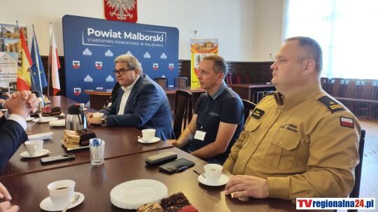 Powiat malborski ujednolica system alarmowania. Będą nowe syreny i kolejne lokalizacje - fotorelacja