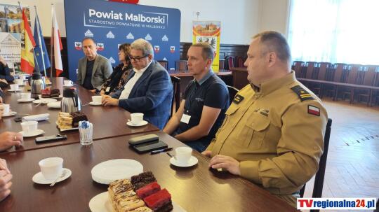 Powiat malborski ujednolica system alarmowania. Będą nowe syreny i kolejne lokalizacje - fotorelacja