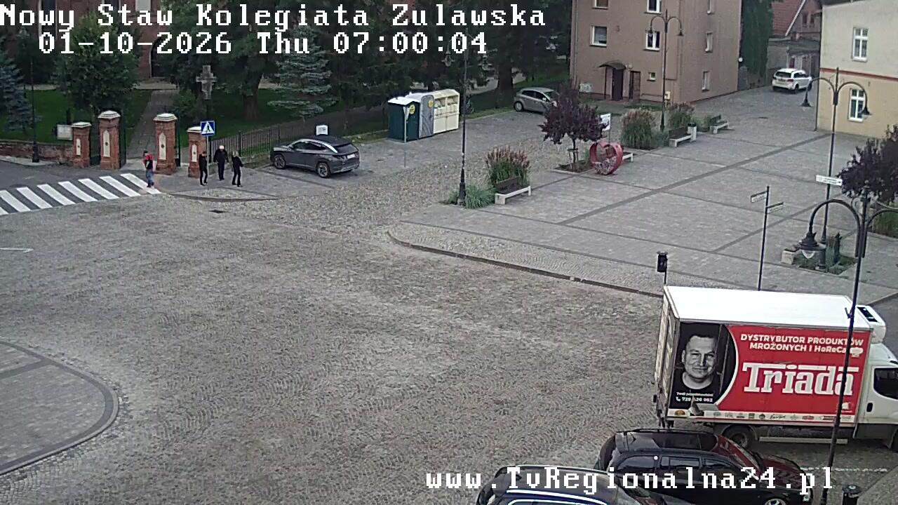 Podgląd: Nowy Staw - Kolegiata Żuławska - ul. Kościuszki