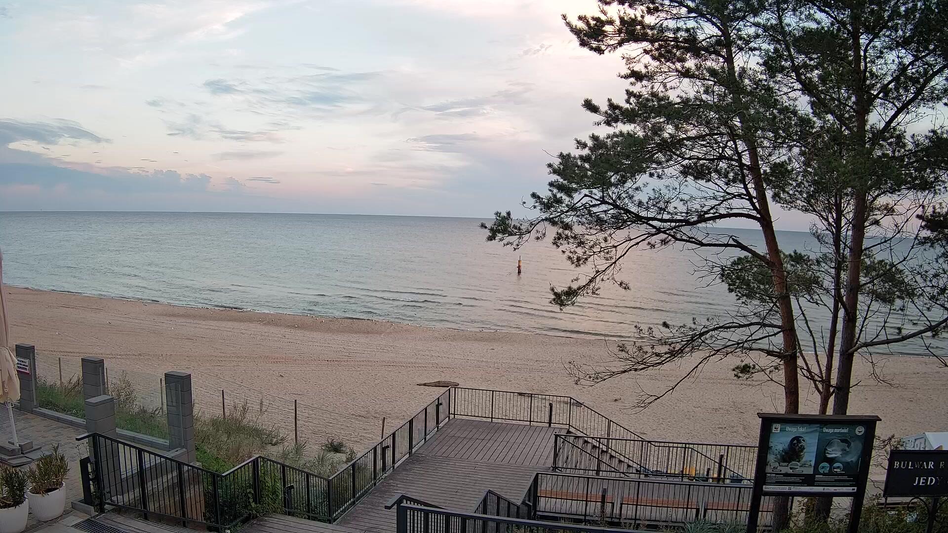 Podgląd: Stegna - kamera na żywo z plaży (wejście 68) i aktualna pogoda