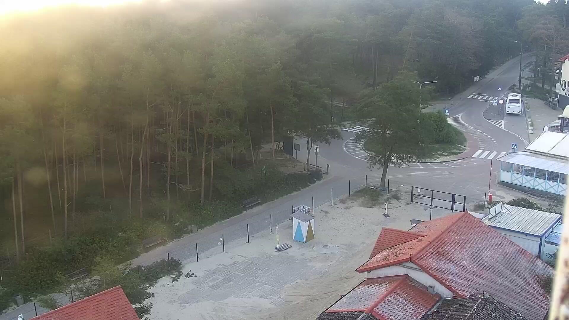 Podgląd: Kąty Rybackie pogoda na żywo. Wejście na plażę nr 51