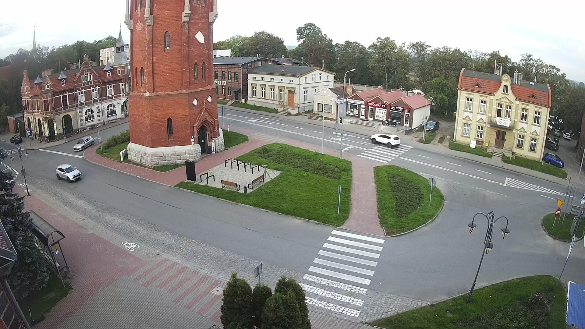 Podgląd: Wieża Ciśnień, 82-200 Malbork - Plac Słowiański, Stefana Żeromskiego, Juliusza Słowackiego kamera na żywo