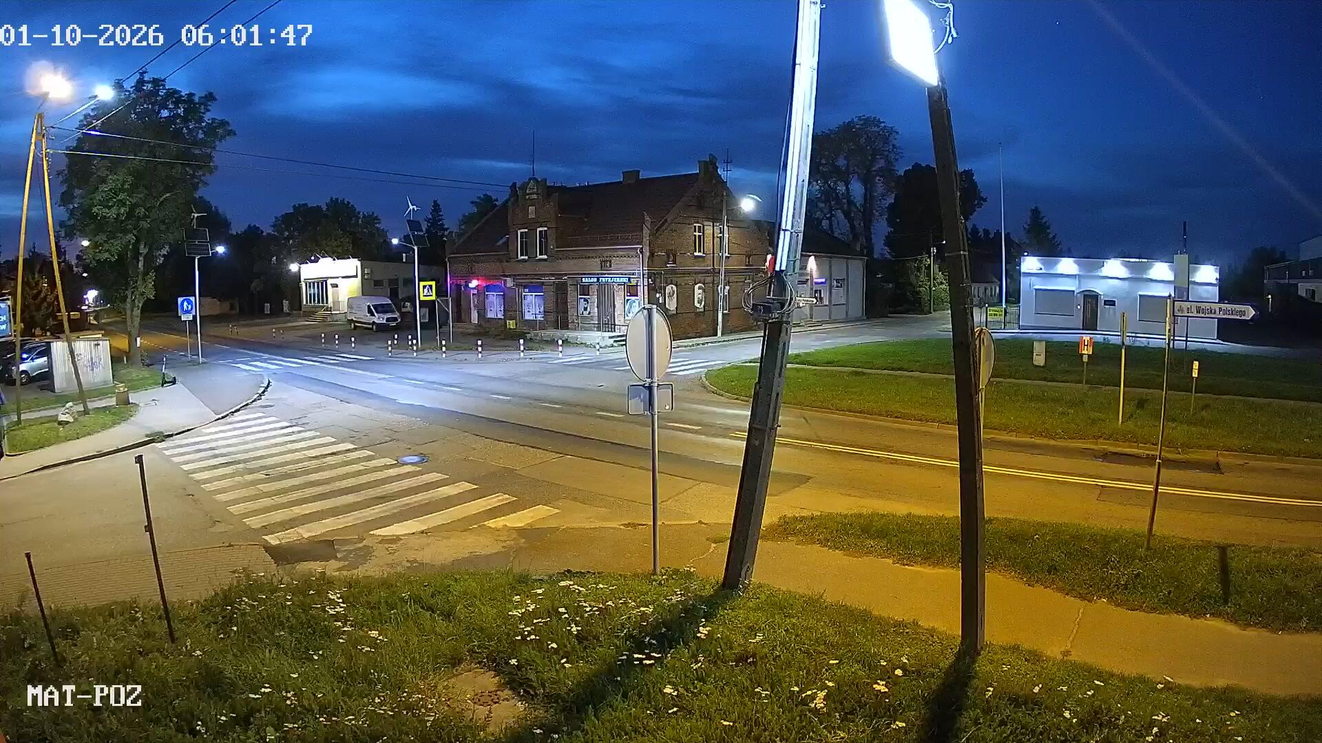 Podgląd: Kamera Malbork na żywo – Aleja Wojska Polskiego, Nogatowa, Koszykowa | DK22